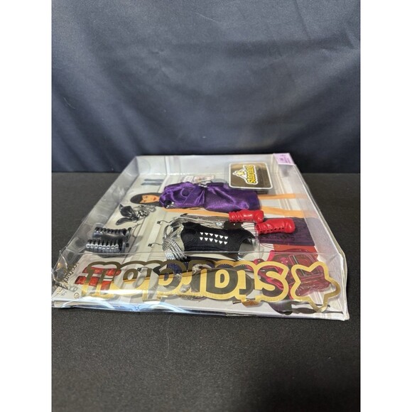 2011 Barbie Stardoll Fallen Angel Fashion Pack Mattel Gothic Punk Outfit - Picture 4 of 7